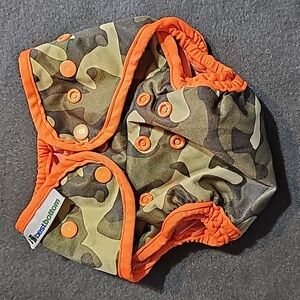 Best Bottom Open Season snap cloth diaper shell